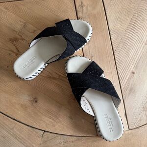 Ilse Jacobsen EU 37 Tulip Crisscross Slide Sandals